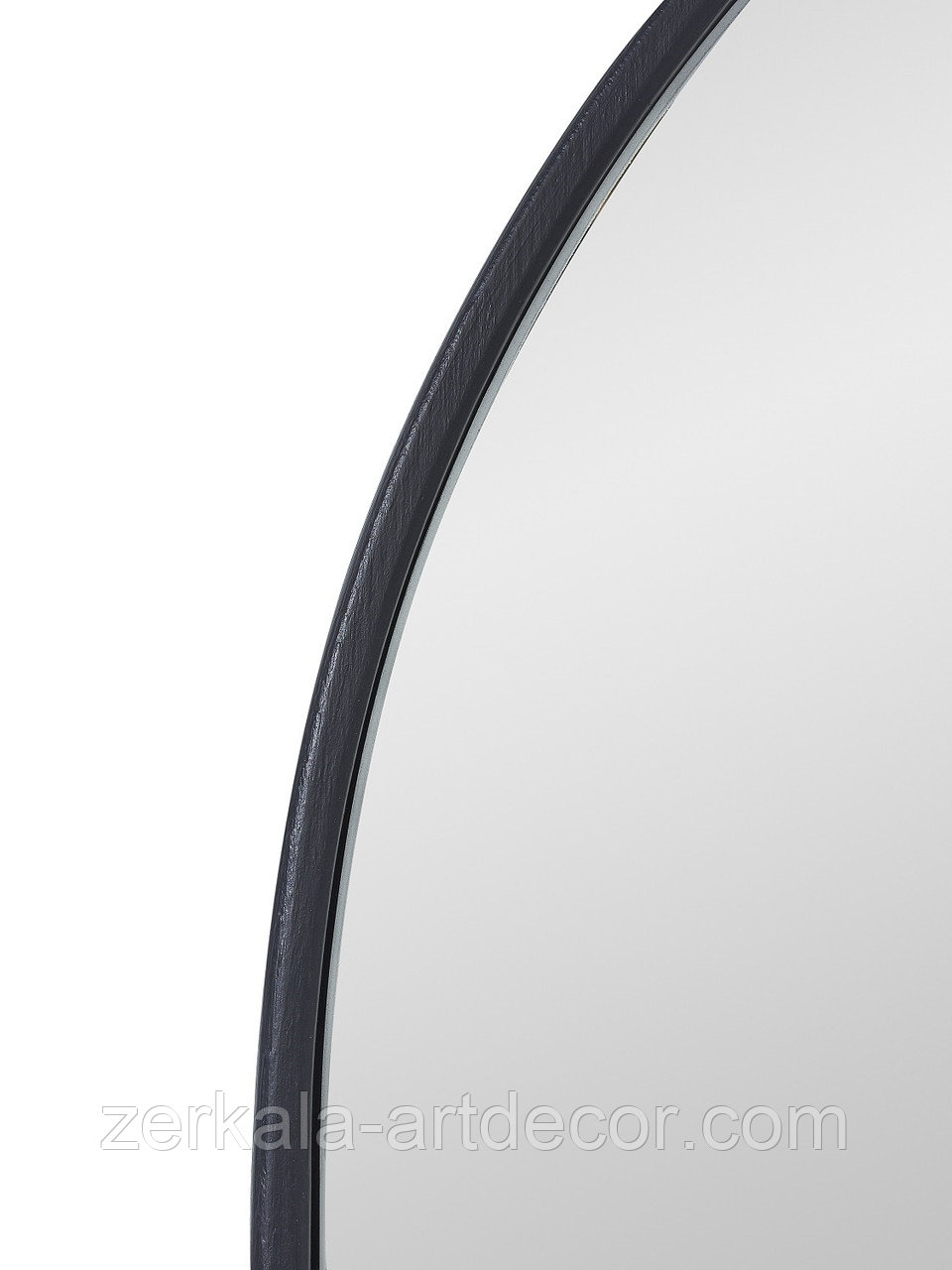 Зеркало овальное Berta 55 х 150 , черный. - фото 2 - id-p207992092