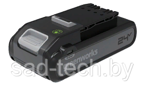 Аккумулятор Greenworks Арт. 2940407, 24V, 4Ач, с двумя USB-C разъемами G24B4+ - фото 1 - id-p207992151