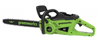 Цепная пила аккумуляторная Greenworks GD40CS20XK4 Арт. 2008807UB, 40V, 40 см, 2000 Вт, бесщеточная, c 1хАКБ