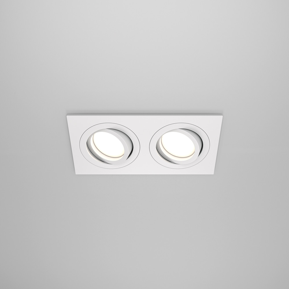 Встраиваемый светильник Atom GU10 2x50Вт
