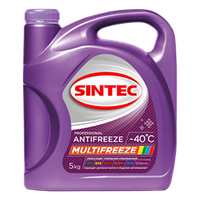 Антифриз SINTEC MULTI FREEZE G12 5кг фиолетовый