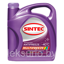 Антифриз SINTEC MULTI FREEZE G12 5кг фиолетовый - фото 1 - id-p208008024