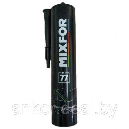 Герметик 260мл черный битумный МТ77 MIXFOR - фото 1 - id-p208009000