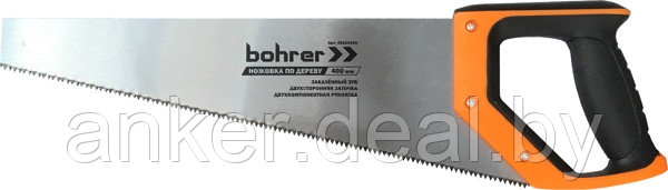 Ножовка 400мм по дереву (универсальный зуб) Bohrer 44222400 - фото 1 - id-p208009001