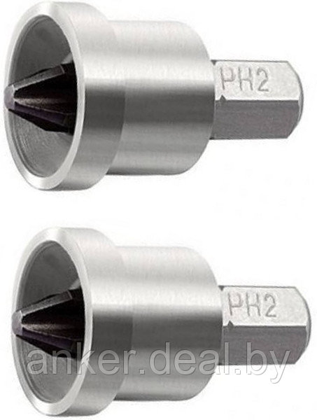 PH 2х25 мм Набор бит c ограничителем (2 шт) WP Ritter PS20152025 - фото 1 - id-p208010178