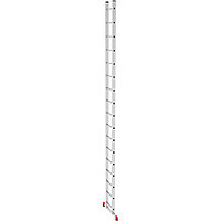 Лестница алюминиевая односекционная 17 ступеней NV 2210 Новая высота 2210117