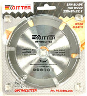 125x6Tx22.2 мм Диск пильный по дереву Ritter SpeedCutter PS30101256