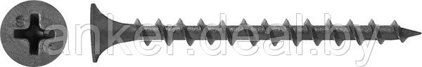 4,8x100 мм Саморез для г/к по дереву KOELNER FT-48100 (уп. 200шт) - фото 1 - id-p208010448