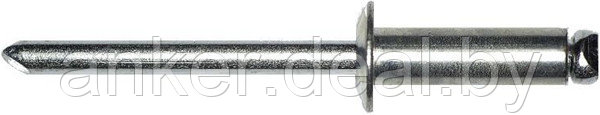 4,0х12 мм Заклепка вытяжная сталь/сталь - фото 1 - id-p208009413