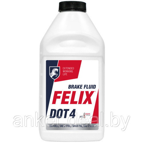 Тормозная жидкость "FELIX-ДОТ-4" 455 гр. - фото 1 - id-p208010801