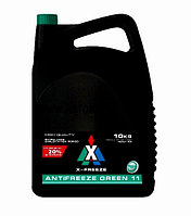 Антифриз (зеленый) green X-FREEZE 10 кг