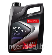 Champion New Energy 5W40 5л синтетическое моторное масло - фото 1 - id-p208010926