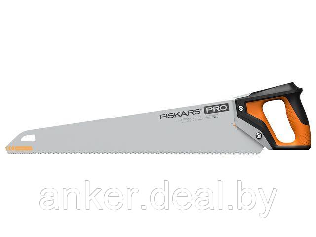 Ножовка по дереву PowerTooth 550мм 9 зубьев на дюйм FISKARS - фото 1 - id-p208013152