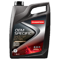 Синтетическое моторное масло Champion OEM Specific 5W30 C3 SP EXTRA 5л