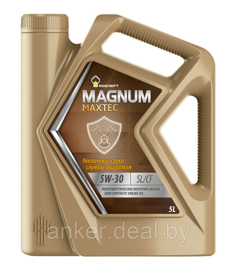 Масло моторное полусинтетическое Роснефть Magnum Maxtec 5W-30 4л - фото 1 - id-p208010977