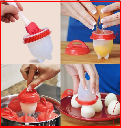 Формы для Варки яиц - Silicon Egg Boil - 6 шт