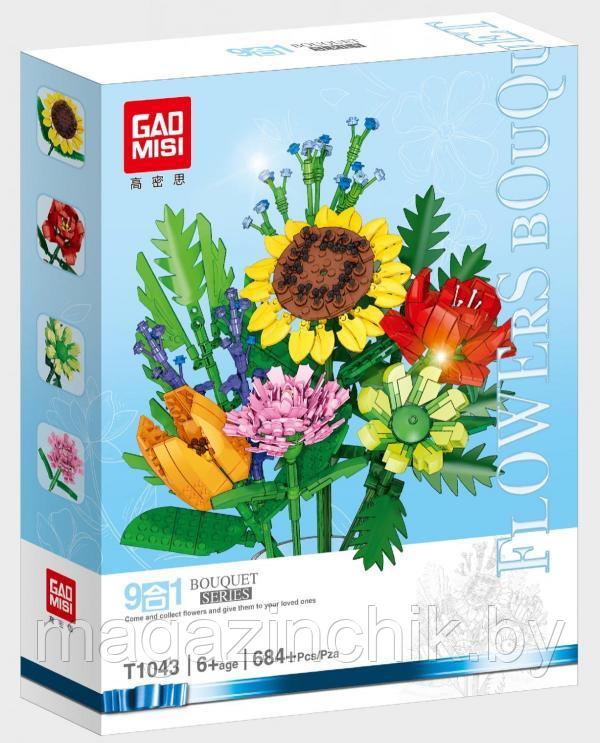 Конструктор Весенний букет GaoMisi T1043, цветы - фото 1 - id-p208026512