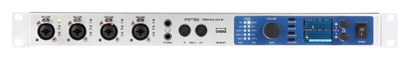 Аудиоинтерфейс RME Fireface UFX III