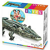 Надувная игрушка для бассейна Крокодил Intex 57551 , надувной матрас 170 х 86см, фото 5