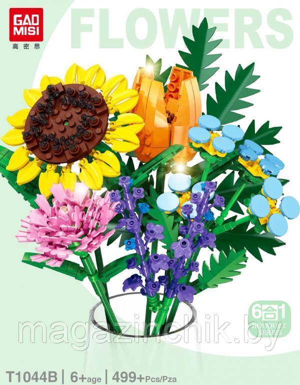 Конструктор Весенний букет GaoMisi T1044, цветы - фото 2 - id-p208036460