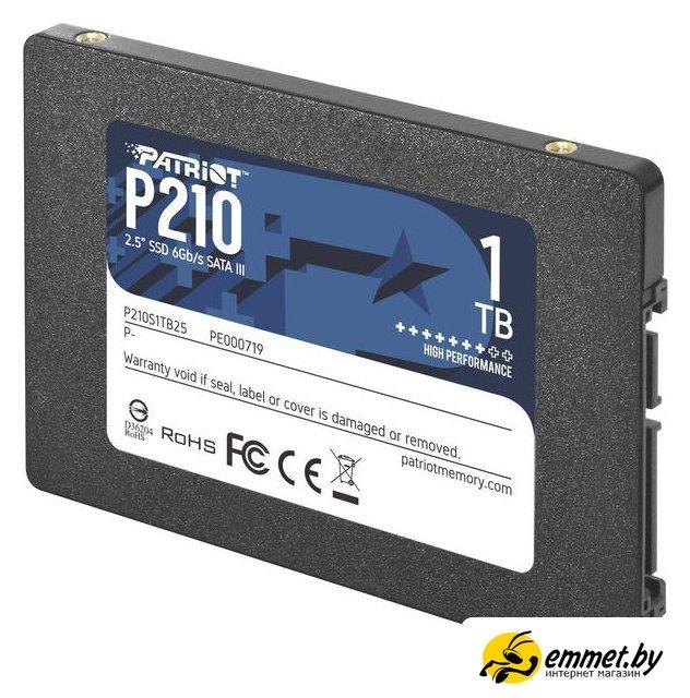 SSD Patriot P210 1TB P210S1TB25 - фото 2 - id-p208036345