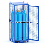 Контейнер-сетка для газовых баллонов (40л) на 9 шт., фото 2