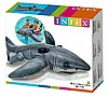 Надувная игрушка для бассейна Акула Intex 57525 , надувной матрас 173 х 107 см, фото 2