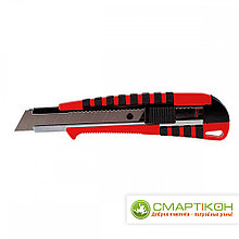 Нож канцелярский RAION MRG-18,красный, Индия