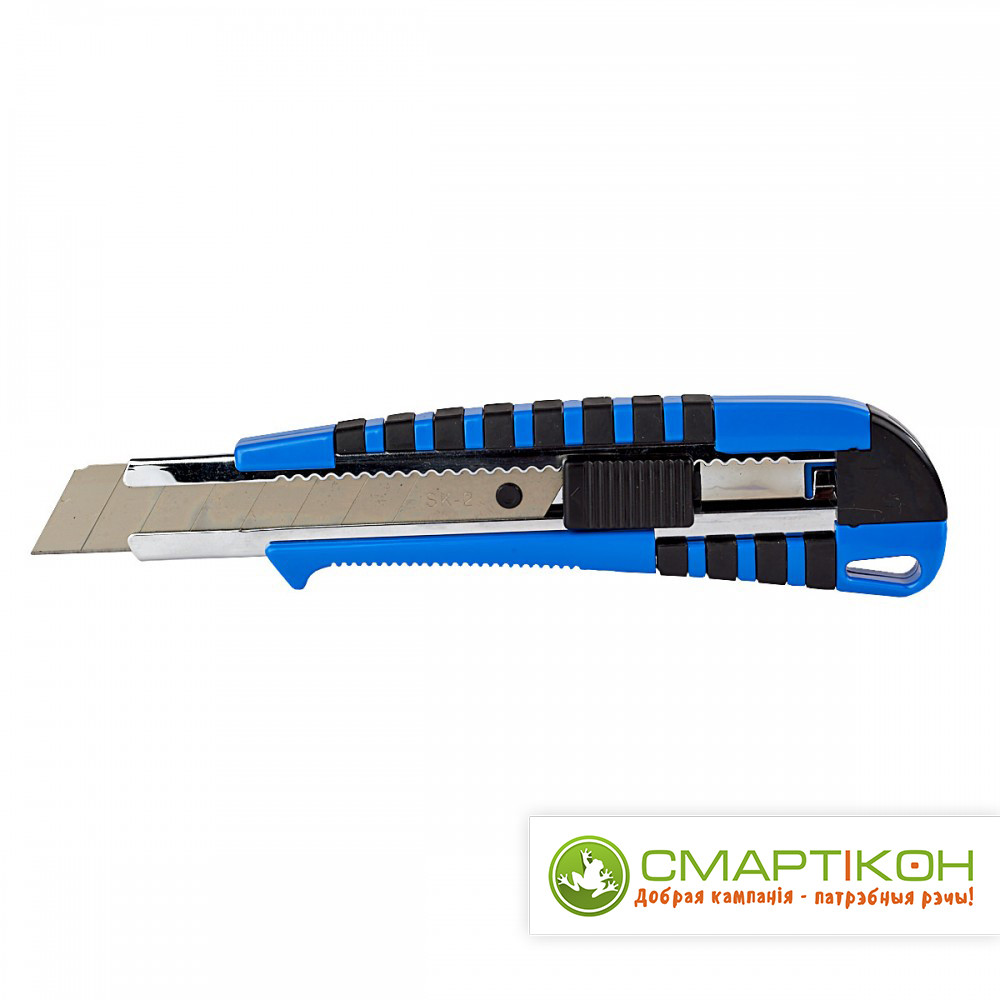 Нож для бумаги "RAION" MRG-18, синий, арт. MRG-18(B), ИНДИЯ - фото 1 - id-p208038605