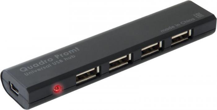 Хаб USB Defender Quadro Promt USB 4-ports 83200 - фото 1 - id-p207984820