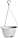 Горшок пластиковый подвесной RATOLLA ROUND W 240, белый, фото 6