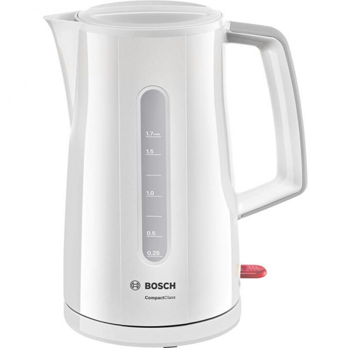 Электрический чайник Bosch TWK 3A011 белый электрочайник - фото 1 - id-p207654105
