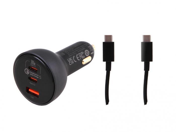 Зарядное устройство Baseus Qualcomm Quick Charge 5 Technology Multi-Port C+C+U 160W + кабель Type-C TZCCZM-0G - фото 1 - id-p207983282