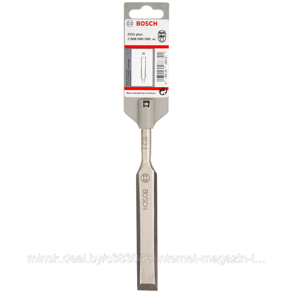 Долото по дереву SDS-plus 20х175 мм BOSCH (2608690006) - фото 1 - id-p114591456