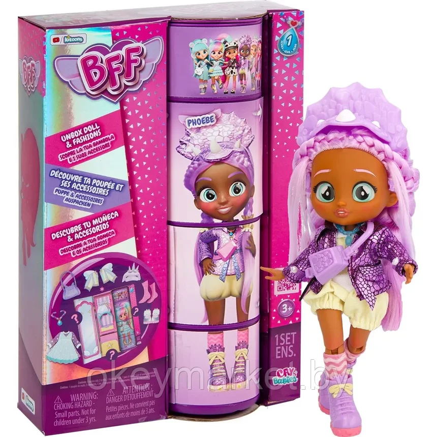 Кукла Cry Babies BFF Фиби IMC Toys 904354, фото 2