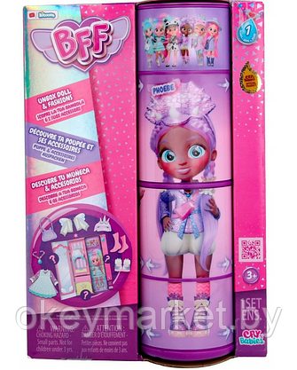 Кукла Cry Babies BFF Фиби IMC Toys 904354, фото 3