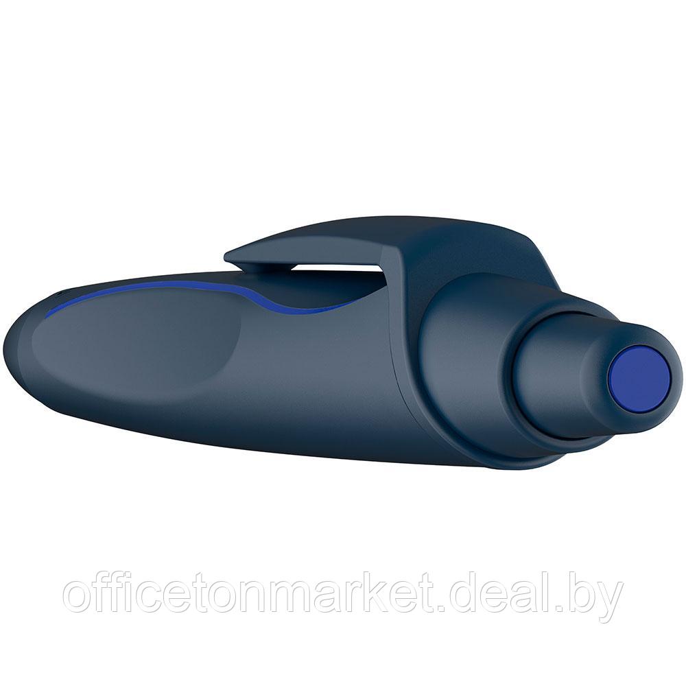 Ручка шариковая автоматическая "Schneider Reco", синий, стерж. синий - фото 4 - id-p208050056