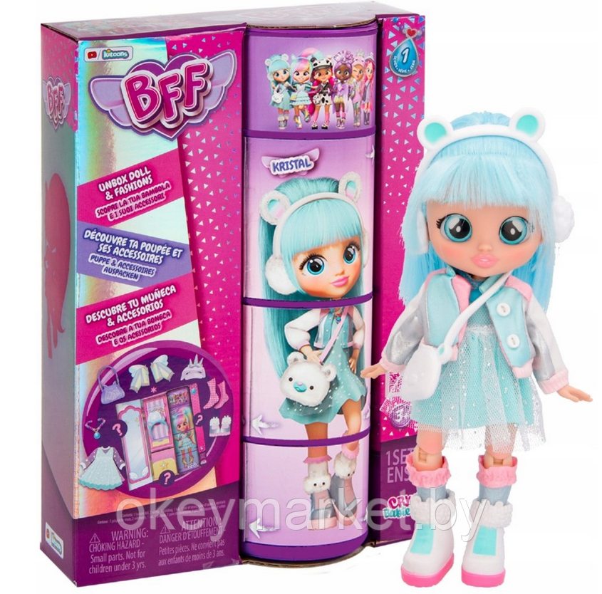Кукла Cry Babies BFF Кристал IMC Toys 904323