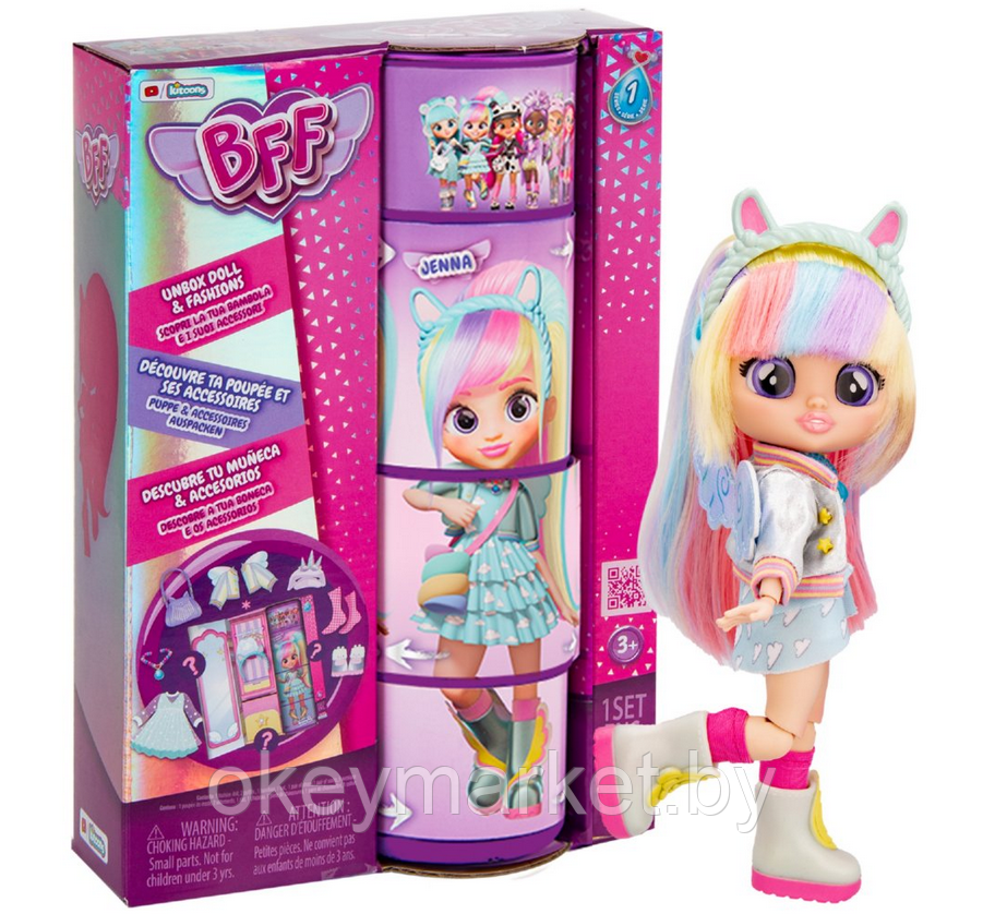 Кукла Cry Babies BFF Дженна IMC Toys 904361, фото 2