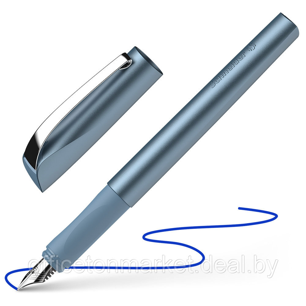 Ручка перьевая "Schneider Ceod Shiny", M, синий, патрон синий - фото 1 - id-p208049967