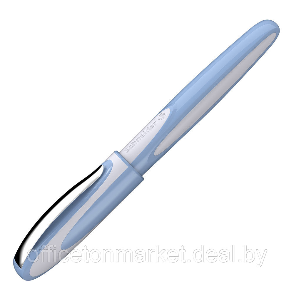 Ручка перьевая "Schneider Ray", M, синий, белый, патрон синий - фото 3 - id-p208049973