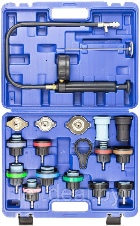 Набор приспособлений для тестирования систем охлаждения 18 предметов в кейсе FORSAGE F-922G1B - фото 4 - id-p206638553