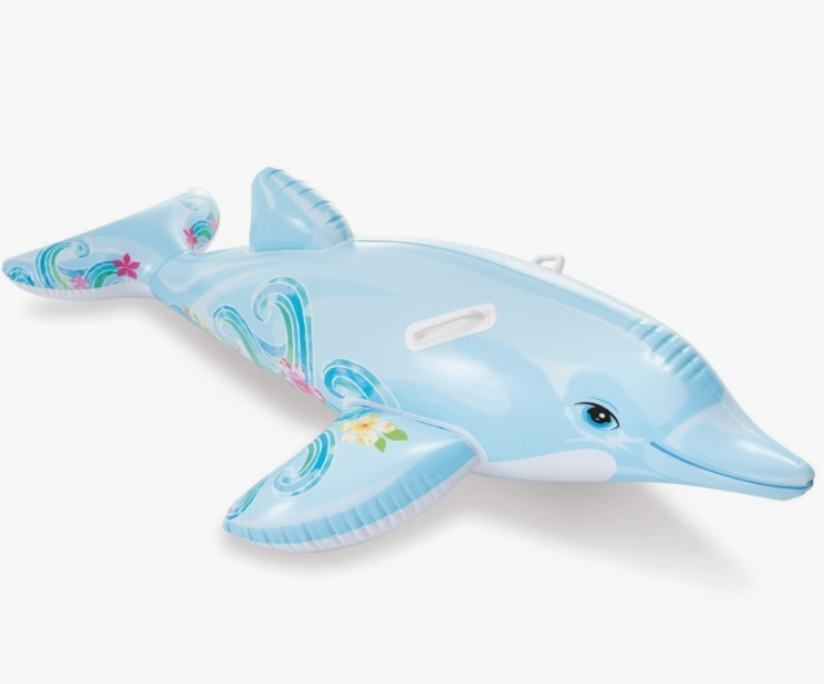 Надувная игрушка для бассейна Дельфин Intex 58535 , надувной матрас 175х66 см - фото 3 - id-p208050911