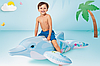 Надувная игрушка для бассейна Дельфин Intex 58535 , надувной матрас 175х66 см, фото 5