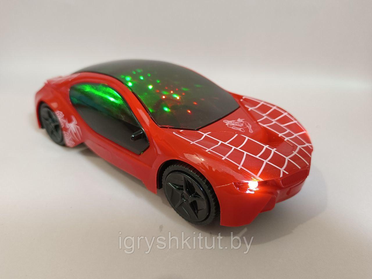 Машинка "Человек паук", свет, звук - фото 3 - id-p208052060