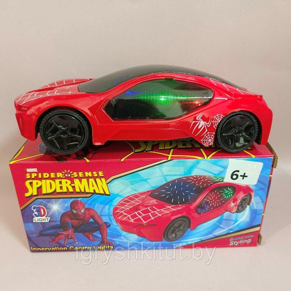 Машинка "Человек паук", свет, звук - фото 1 - id-p208052060