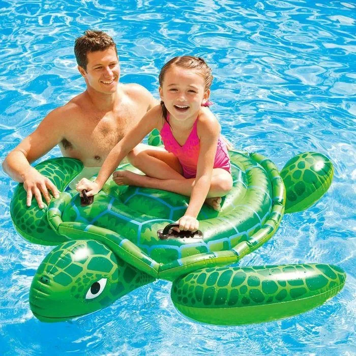 Надувная игрушка- плот для бассейна Черепаха Intex 57524 , надувной матрас 150х127 см