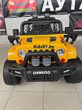 Детский электромобиль RiverToys O999OO (желтый) Jeep, фото 2