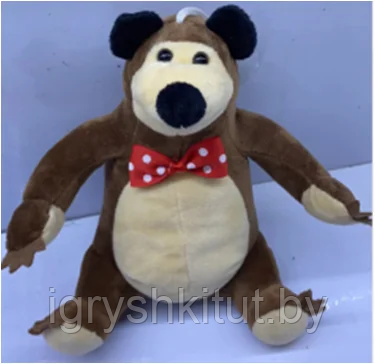 Мягкая игрушка Миша из м/ф "Маша и Медведь", 25 см - фото 2 - id-p208052418