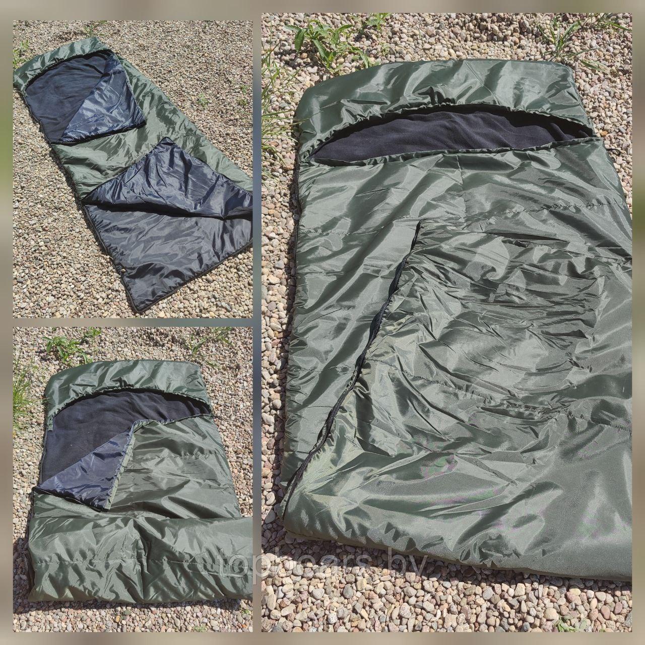 Спальный мешок с подголовником «Big Boy» одеяло Комфорт+ (210*85, до -10С) РБ, цвет Микс - фото 8 - id-p208054120